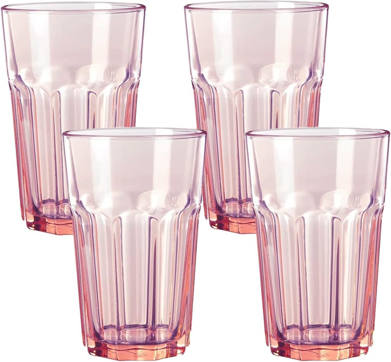 Baitique Pink High Ball Glass Set of 4 - Image 1