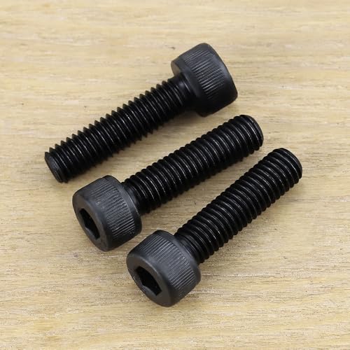 EASTLO M4-0.7 x 35mm Socket Head Cap Screws, 12.9 Grade Alloy Steel, Black Oxide Finish, Full Thread, Coarse Thread, Allen Hex Drive, 50 pcs - Image 2