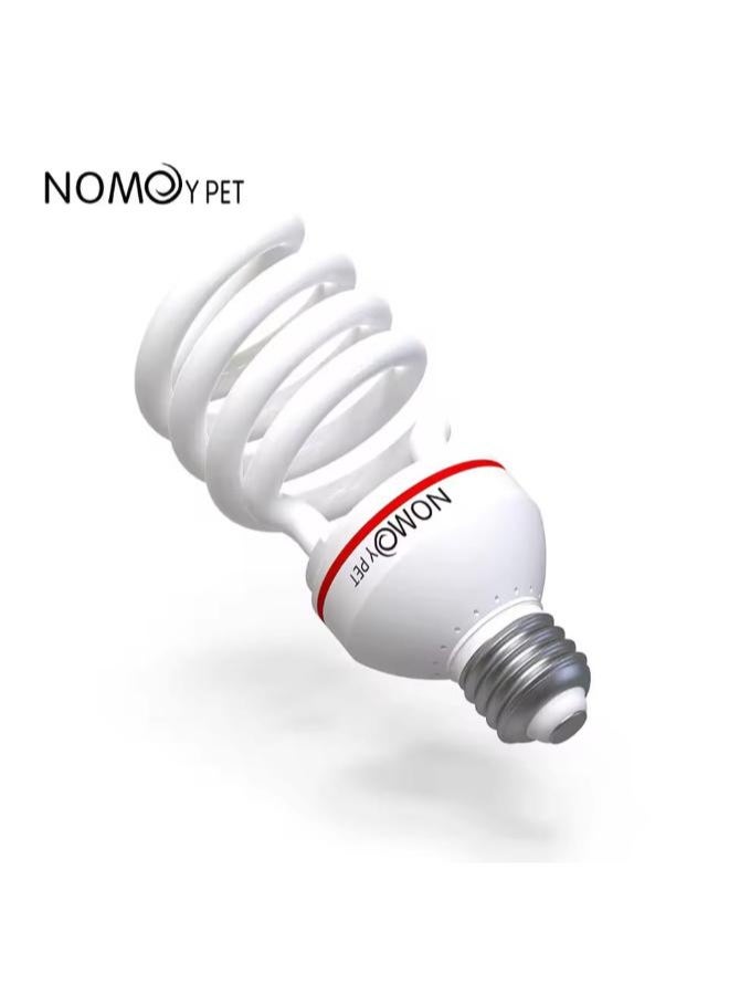 NomoyPet مصباح الزواحف NOMOYPET ND-38 UVB 15.0 – (13 واط / 26 واط) – مصباح عالي الإخراج للأشعة فوق البنفسجية UVB ومكمل للكالسيوم للزواحف والبرمائيات - Image 5