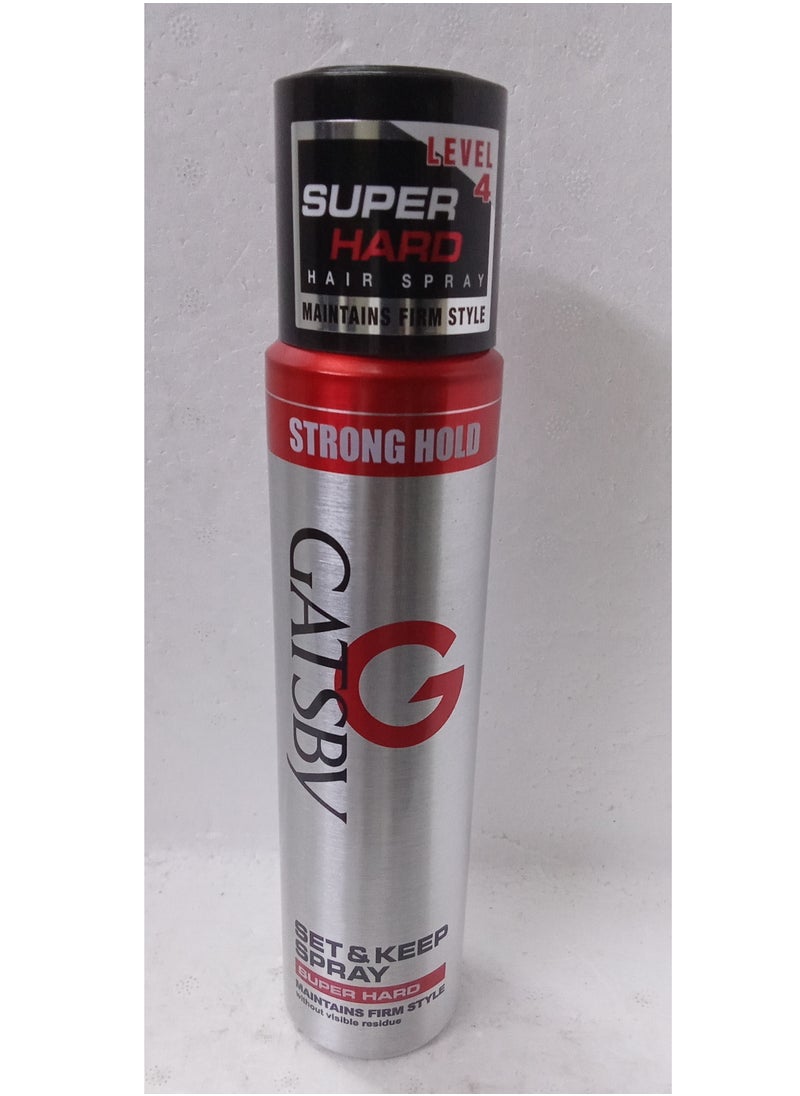 GATSBY Hairspray 250ml Super Hard 