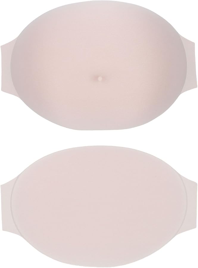 AYNEFY Artificial Belly Bump Sponge Pad Lightweight Costume for Cosplay Halloween M Size 66x45x17cm - Image 5
