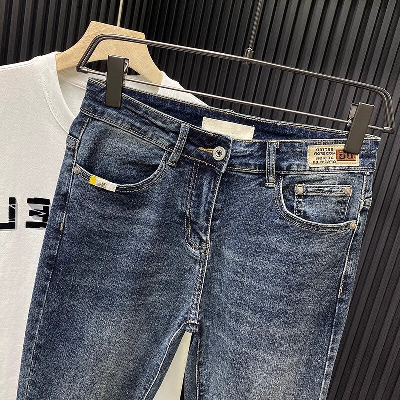 Unisex Casual Daily Denim Jeans - Image 2