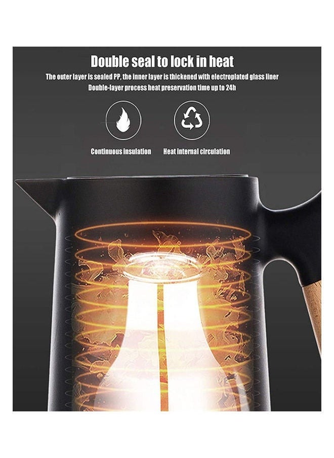 Insulated Thermal Flask Black，For use with coffee, tea and water - pzsku/ZBC5C82F7E1A09C6D9094Z/45/_/1731256444/32678031-7fd3-4810-b100-350e16fdd6b5
