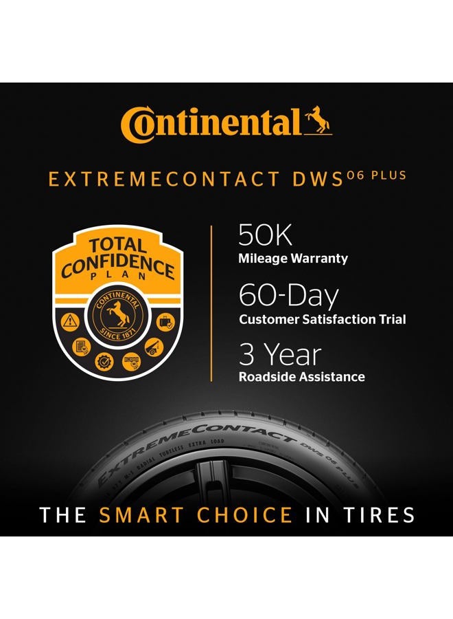 CONTINENTAL 255/50ZR19 107W XL FR ExtremeContact DWS06 PLUS - Image 2