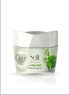 Eva Eva Skin Care Soft Moisturizing Cream with Aloe Vera, Panthenol & Vitamin E 50 Gm 