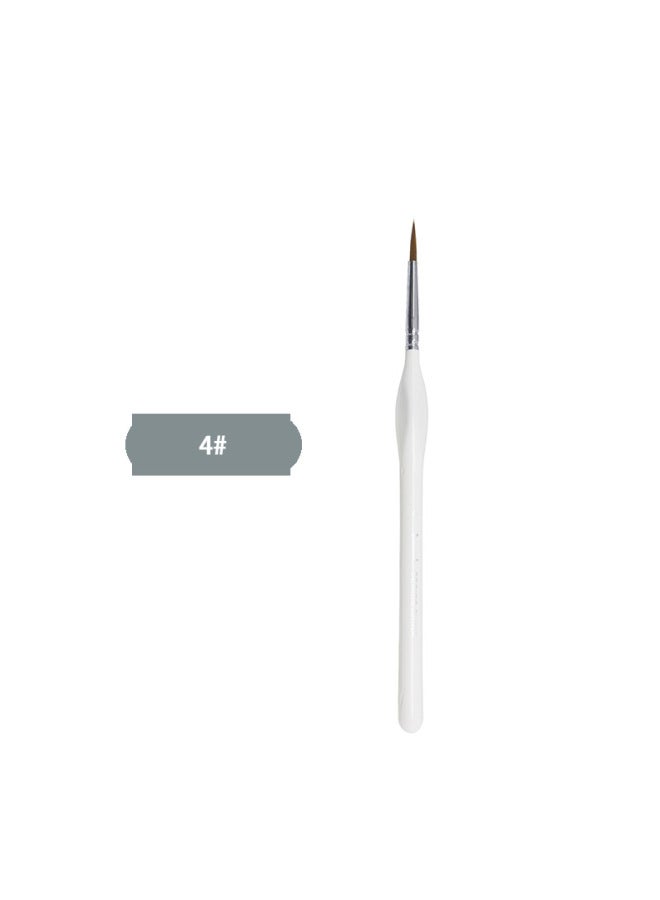 Nine Extremely Three-sided Drawing Pen Watercolor Gouache Brushwork Outline Tracing Pen Drawing Surface-drawing Photo Pen Extra Traditional Chinese Painting Hand-painted - Image 1