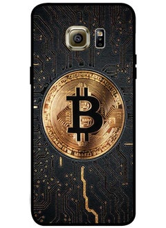 Protective Case Cover For Samsung Galaxy S6 Edge Smart Series Printed Protective Case Cover for Samsung Galaxy S6 Edge Bitcoin