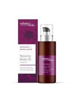 urban Veda Urban Veda Natural Skincare Reviving Body Oil for Tired and Mature Skin 33 Fl Oz 