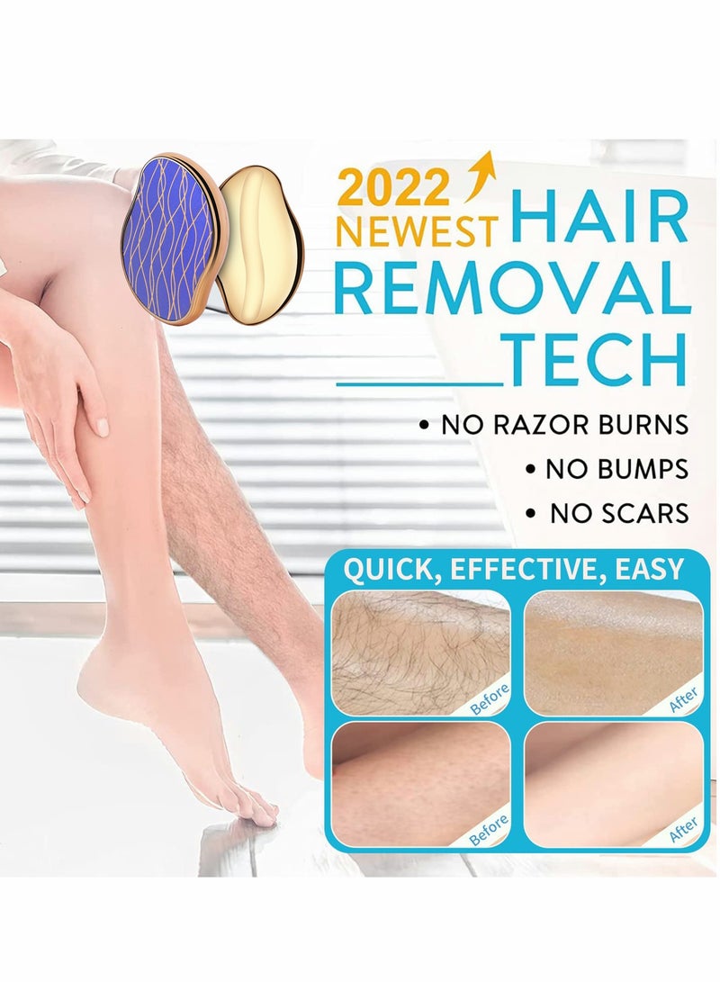 Excefore Crystal Hair Eraser, Painless Crystal Hair Remover Tools, Magic Crystal Hair Eraser - Image 2