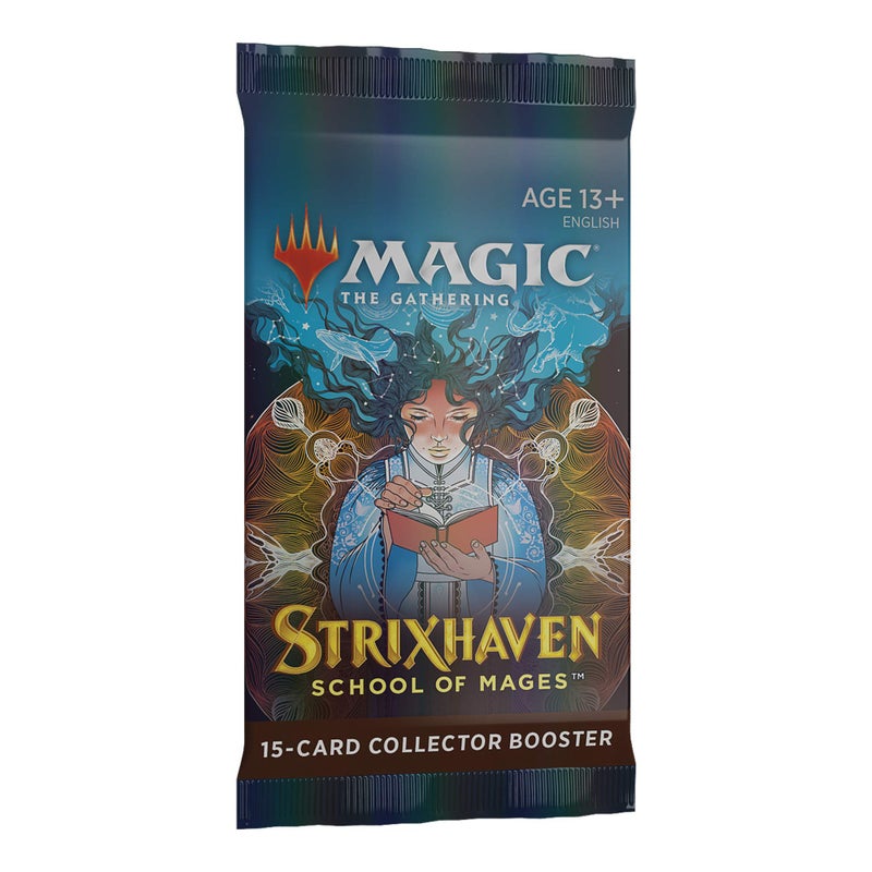 Magic the Gathering Magic: The Gathering Strixhaven Collector Booster Pack | 15 Magic Cards  Blue - Image 3
