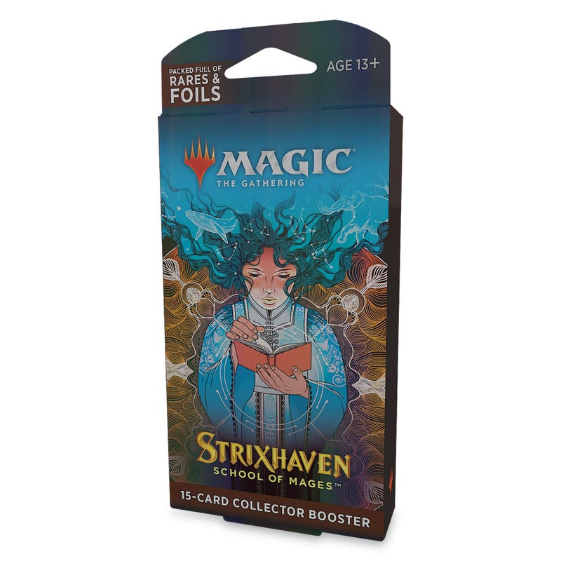 Magic the Gathering Magic: The Gathering Strixhaven Collector Booster Pack | 15 Magic Cards  Blue - Image 1