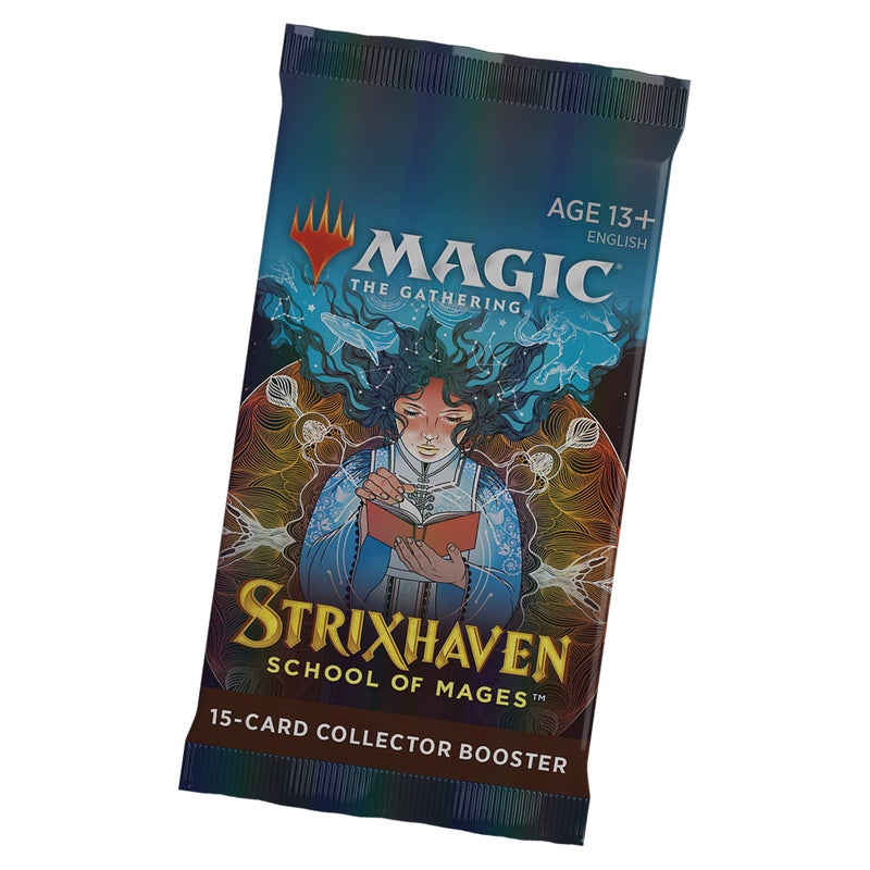 Magic the Gathering Magic: The Gathering Strixhaven Collector Booster Pack | 15 Magic Cards  Blue - Image 4