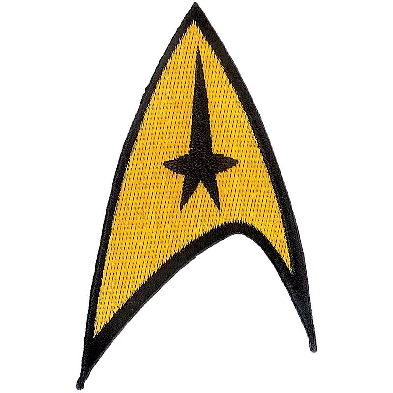 Ata-Boy AtaBoy Star Trek Command Insignia Patch Patch Iron On Patches  Gifts  Merchandise