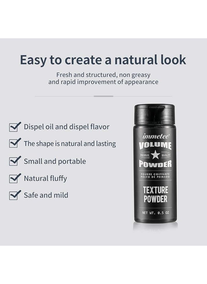Immetee immetee Volumizing Styling Powder, Powder For Root Lifting, Opaque Effect And Natural Finish, Hair Styling Texturising Powder,10g (0.5 Oz)  - Image 3