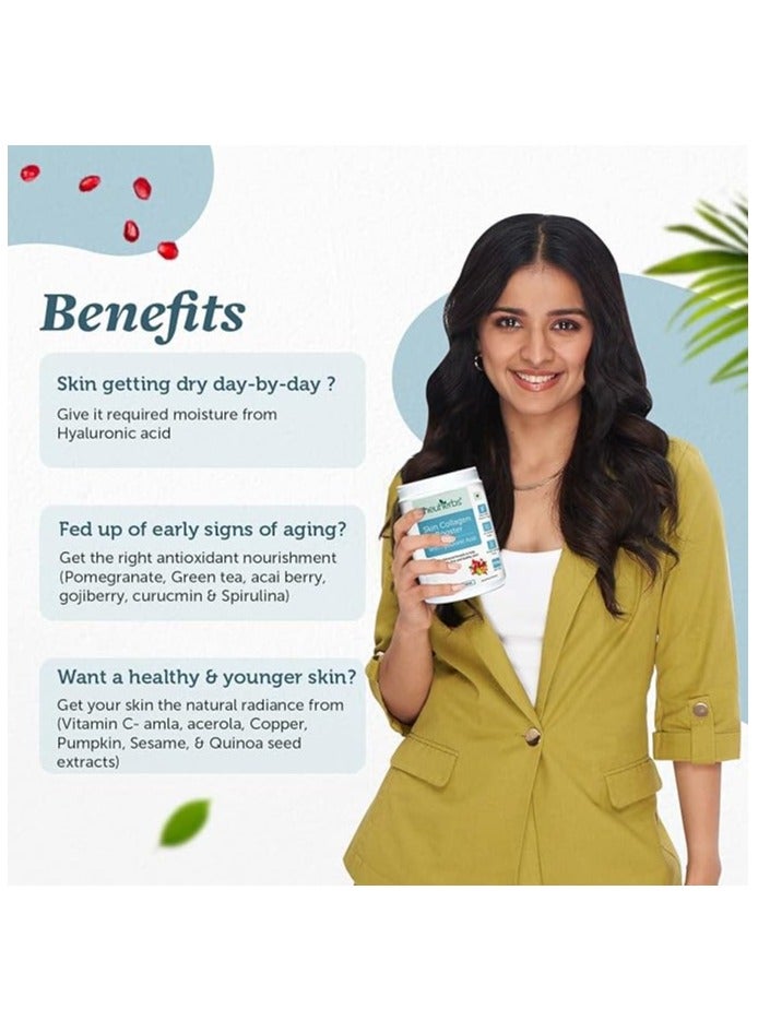 Neuherbs Neuherbs Skin Collagen Booster Mixed Fruit Flavour 210g - Image 5