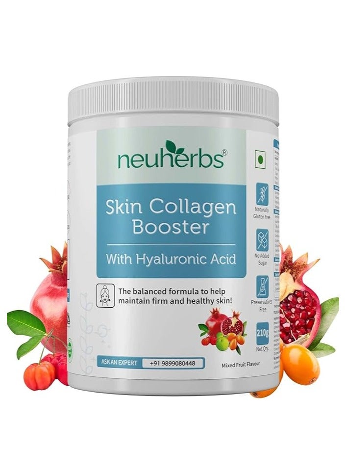 Neuherbs Neuherbs Skin Collagen Booster Mixed Fruit Flavour 210g - Image 1