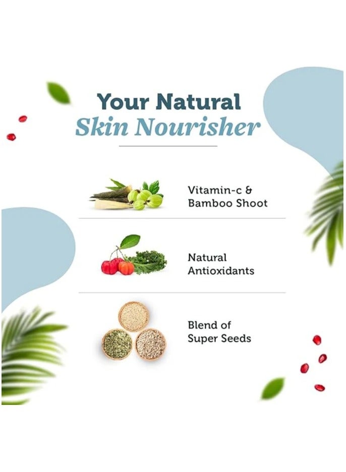 Neuherbs Neuherbs Skin Collagen Booster Mixed Fruit Flavour 210g - Image 4