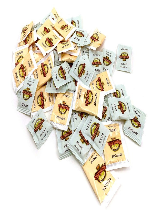 LAETAFOOD Single Serve Powdered Coffee Creamer Packets With Pure Cane White Sugar Packets, 150 Count - Image 3