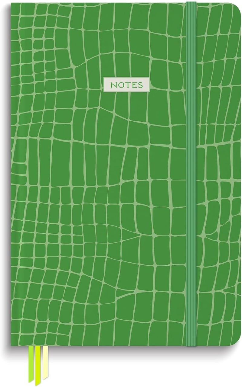 Southworth Southworth Medium Case Bound Journal 55 x 825 AlligatorCrocodile Texture Premium 28 lb105 gsm Paper 160 Lined Sheets 91072  - Image 1