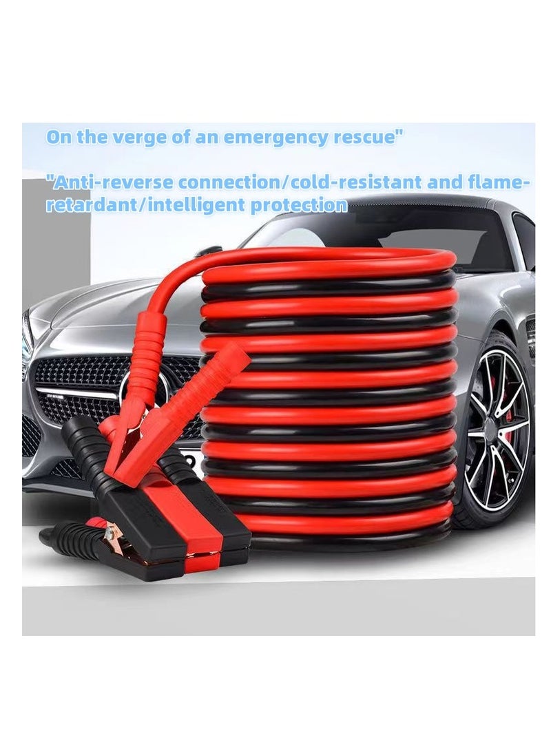 Generic 3000 amp 5 meter extra long car jumper cable | heavy duty car booster jumper cable | car truck emergency start cable with carrying case  - Image 2