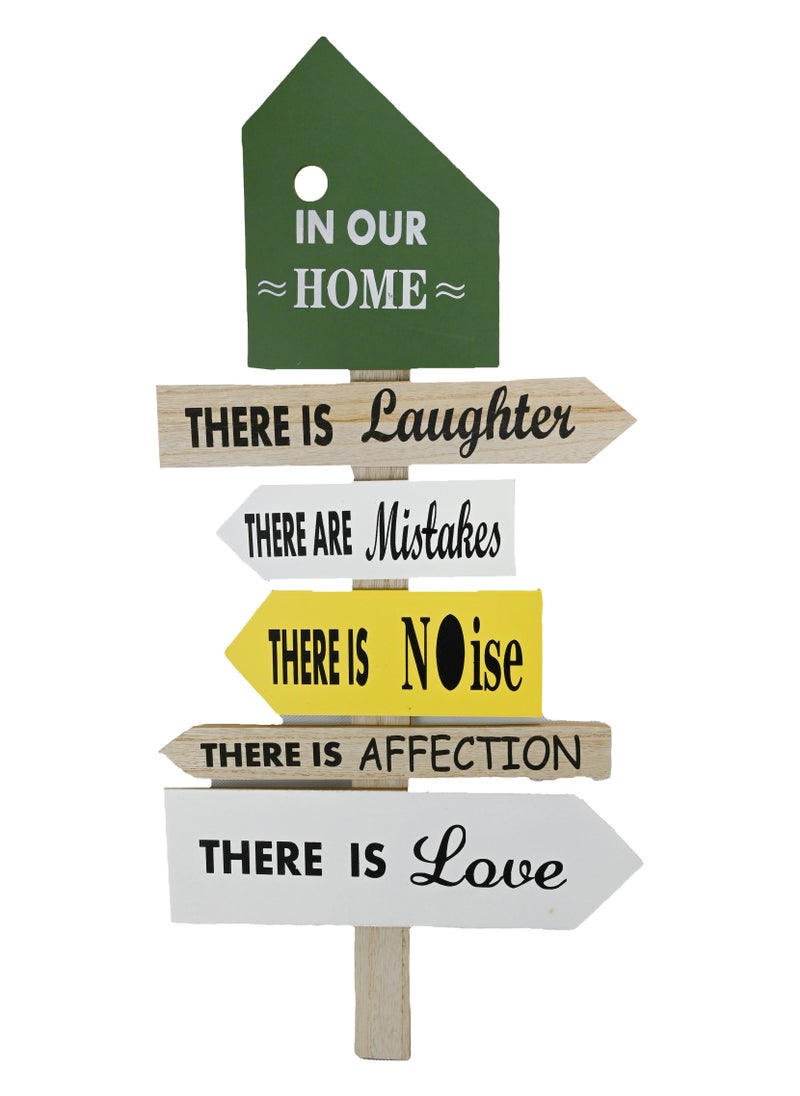 Generic - Welcome Home Hanging Sign, Welcome Home Decorative Wall Hanging, Wall Mount Frame With For Living spaces, Bedspace, Entrance. Office Wall Art, Welcome Sign Wall Decor - Image 1