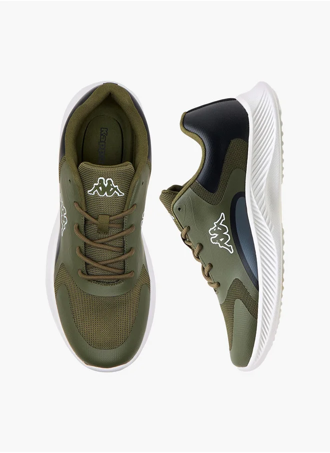 Kappa Men's Colourblock Lace-Up Sports Shoes