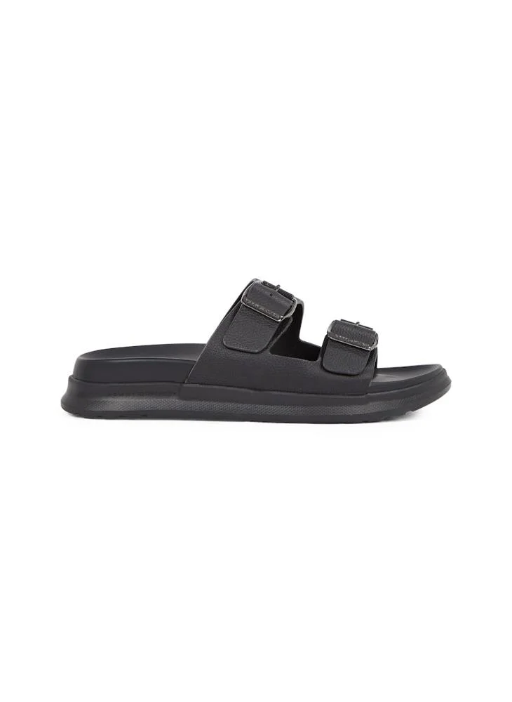 تومي هيلفيغر Logo Duble Strap Sandals