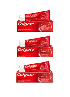 3 PIECES OF Optic White Sparkling White Toothpaste
