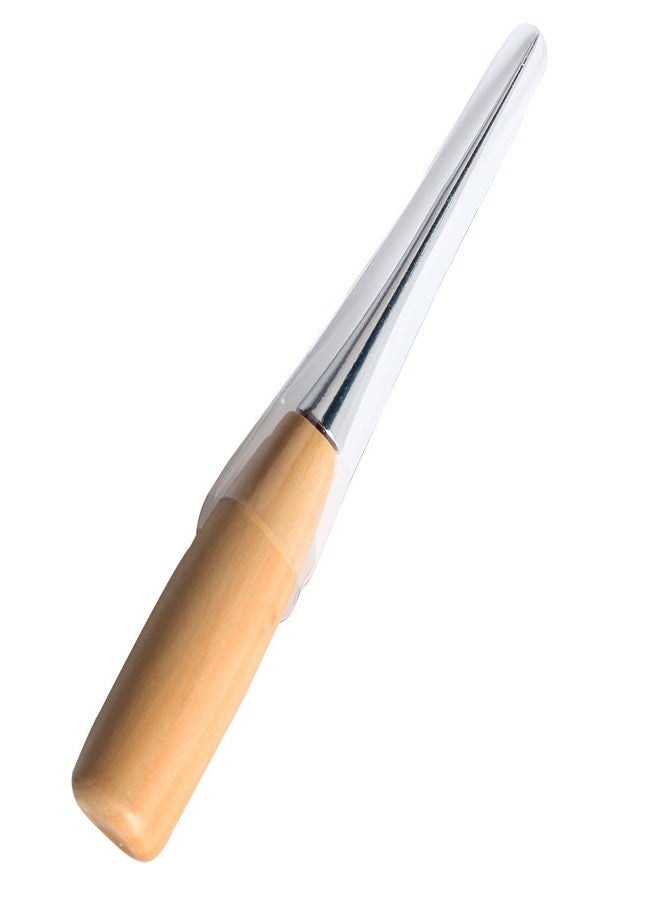 Co-link 2PCS Alloy Steel Wood Handle Punching Tapered Awl Craft Cloth Scratch Awl Repair Tool for DIY Craft - Image 2