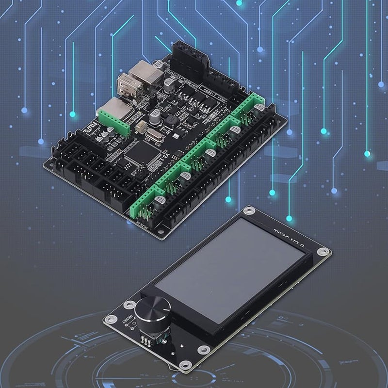 HPDXS002154 لوحة رئيسية للطابعة ثلاثية الأبعاد مع وحدة تحكم المحرك وشاشة للطباعة ثلاثية الأبعاد - Image 5