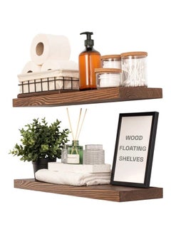 Home Gallery Natural Wood Floating Shelf (Set Of 2) 70x4x17,5 cm  - Image 1