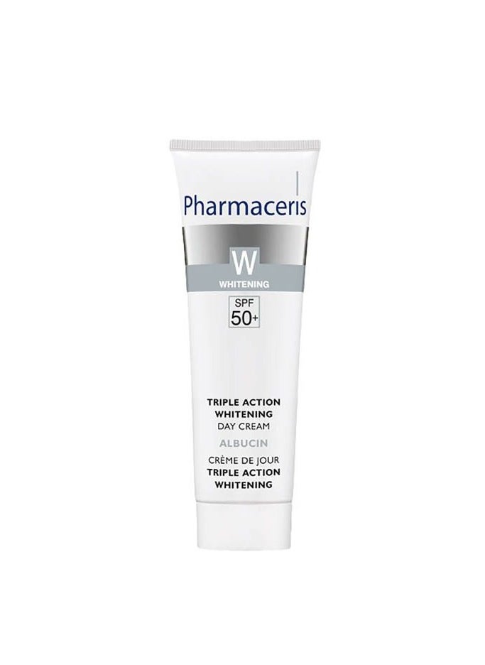 Pharmaceris - Pharmaceris W Albucin Skin Whitening (SPF 50+) Day Cream 30 ml - Image 1