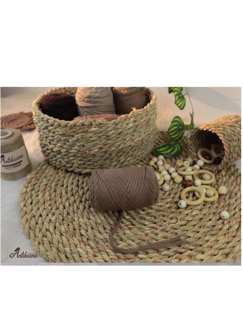 Antikiano macrame Filament Yarn Consists of one 250g roll - Image 3