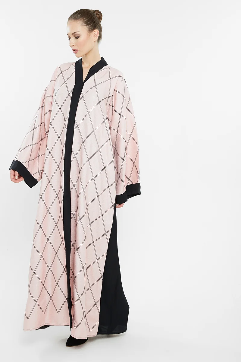 النخبة Square abaya-AJ160A