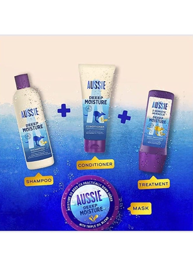 أوسي قناع الشعر العميق المرطب علاج شعر نباتي 450 مل - Image 4