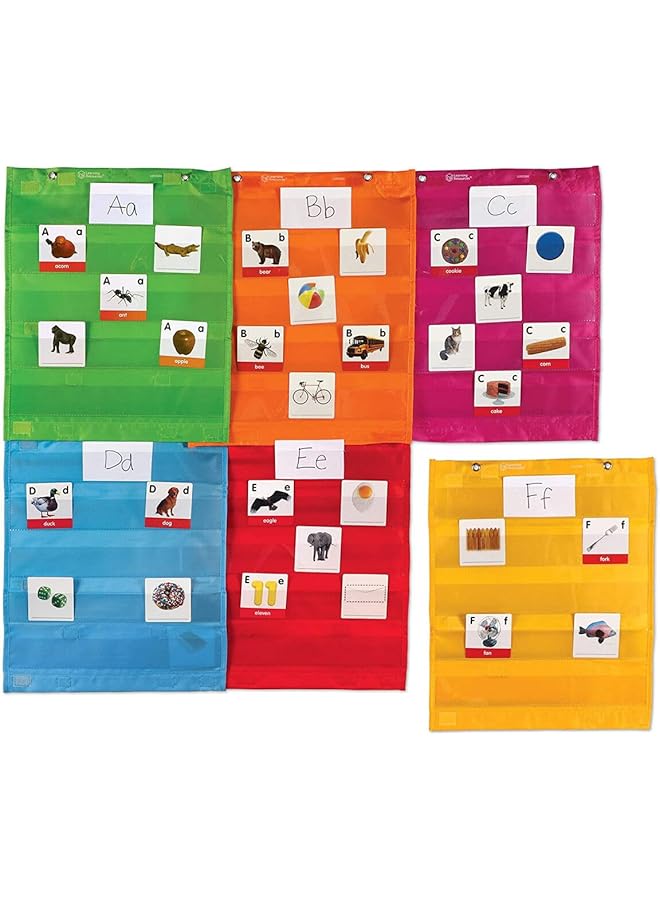 Learning Resources Ler2386 Magnetic Pocket Chart Squares - Image 1