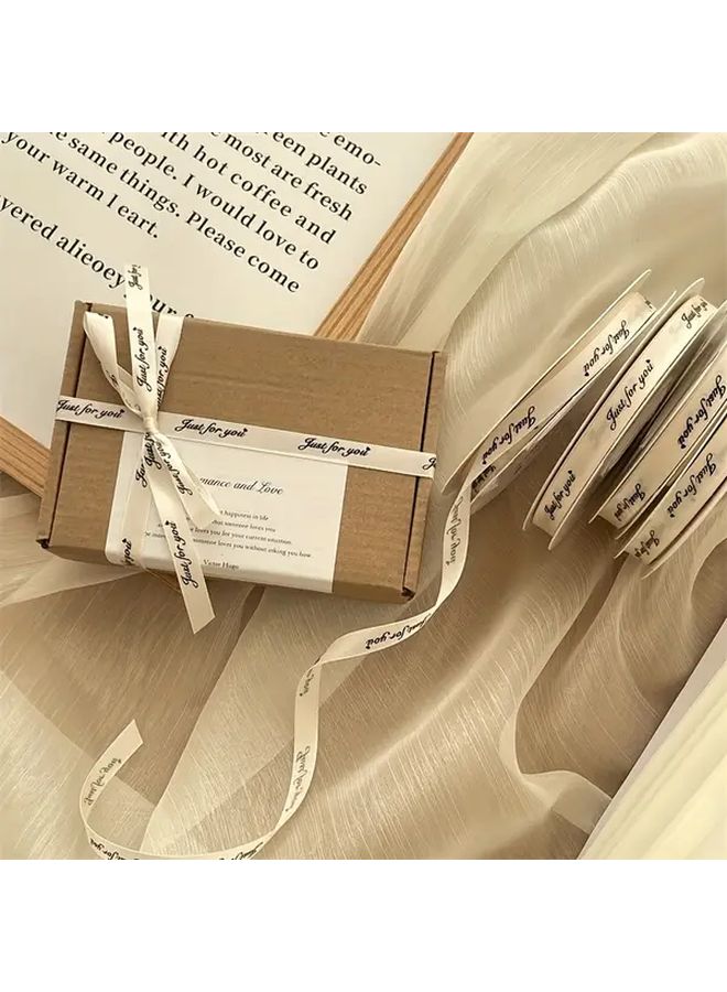 Elegant Fabric Ribbon 1pc for Gift Wrapping Floral Cake Decor Non Waterproof Cloth Surface Bows Bouquet Ties - Image 4