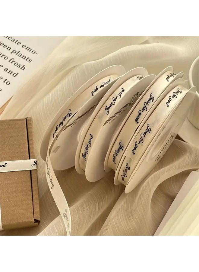 Elegant Fabric Ribbon 1pc for Gift Wrapping Floral Cake Decor Non Waterproof Cloth Surface Bows Bouquet Ties - Image 2