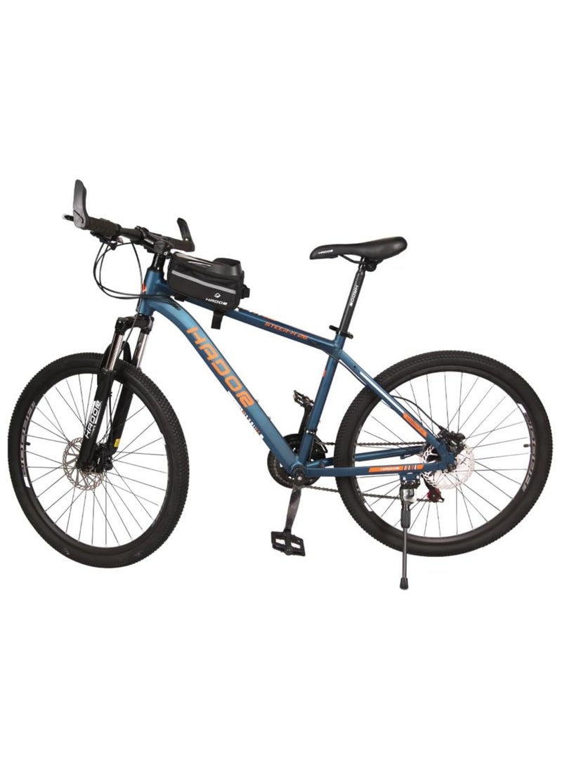 HADOR Steer Aluminum Frame 21-Speed Front Assistant Bike, 26-Inch Size, Navy blue  - Image 3