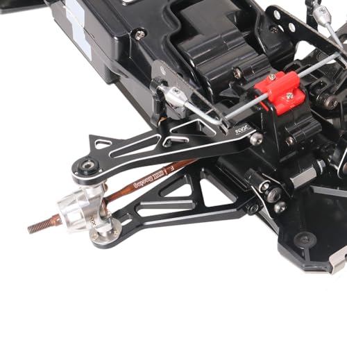 KYX Racing Aluminum Front Suspension Arm Set Upgrades Parts Accessories for 1/10 Rc Crawler Tamiya HOTSHOT II - Image 2