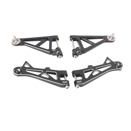 KYX Racing Aluminum Front Suspension Arm Set Upgrades Parts Accessories for 1/10 Rc Crawler Tamiya HOTSHOT II - Image 1