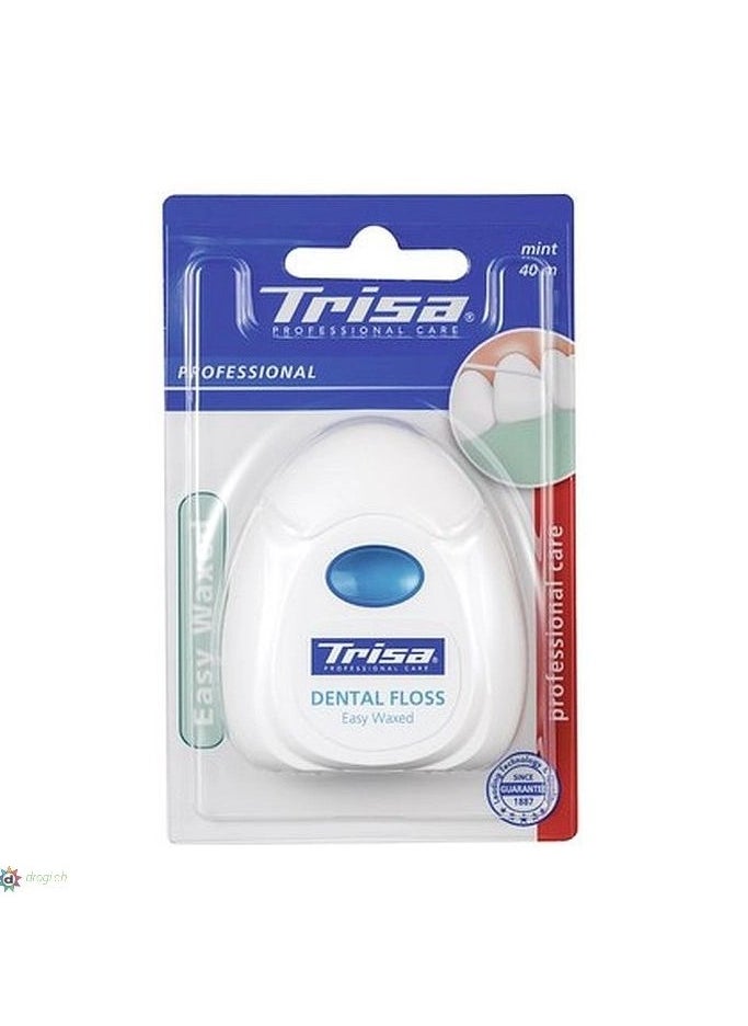 TRISA Dental floss mint wax  - Image 2