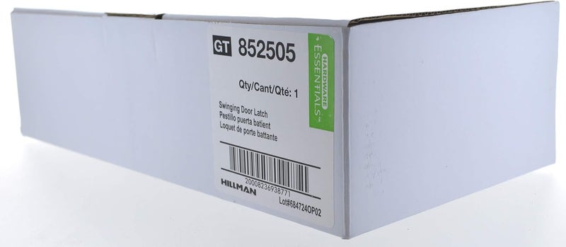 HARDWARE ESSENTIALS 852505 Black Swinging Door Latches - for 3/4" to 2-1/4" Door - Image 3