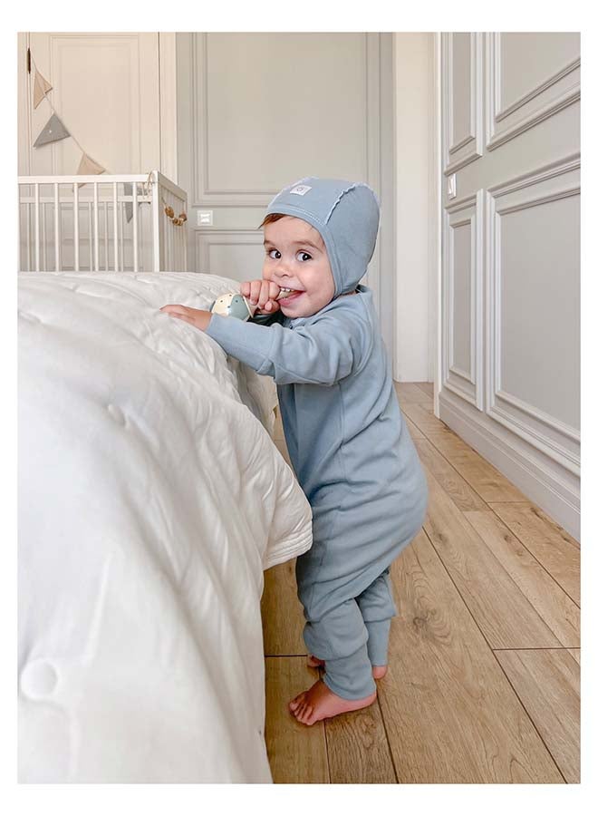 Mjölk Jumpsuit Mjölk Sleep and Play Baby Blue - Image 2