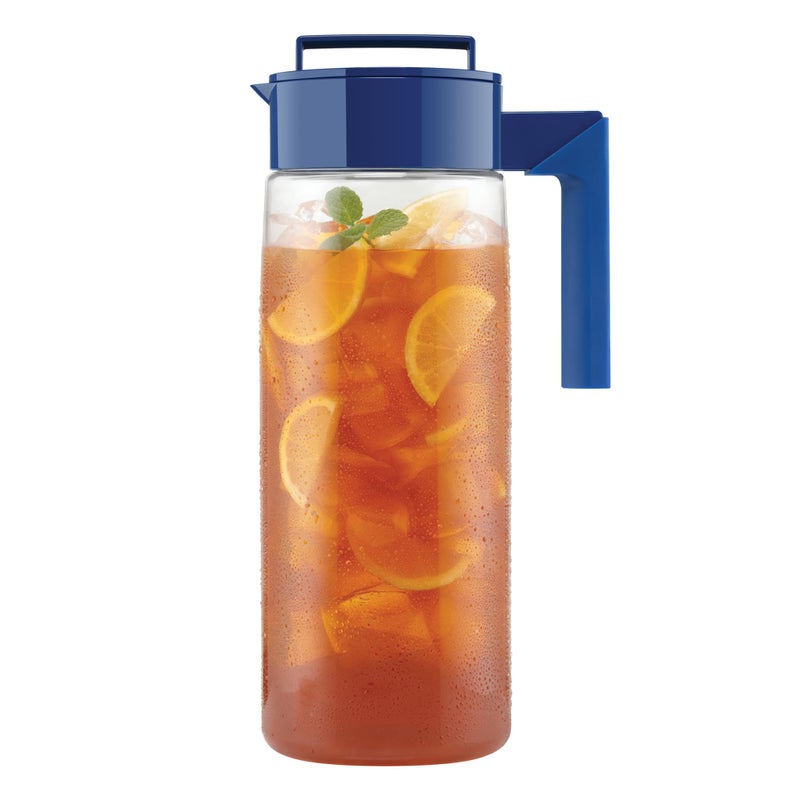 Takeya Patented and Airtight Pitcher Made in the USA 2 Quart Blueberry 10034