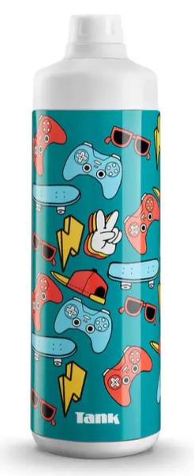 تانك زجاجة مياه بلاستيكية معزولة  ميني سوبر كول - Image 1