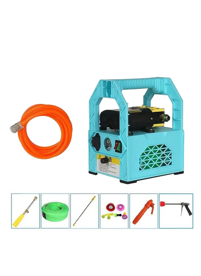 GearZone Portable Water Pump with Lithium Battery, Portable Rechargeable Water Pump / Electric Garden Tools Compact Weeding Pesticide & Car Washing Machine  - Image 1
