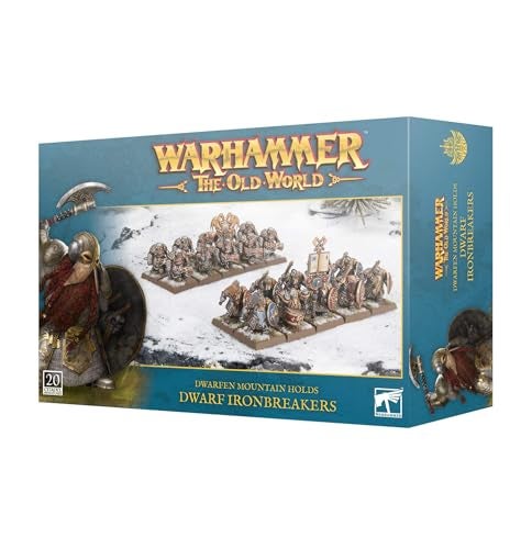 Games Workshop ورشة الألعاب وارهامر العالم القديم جبال الأقزام حاملي الحديد الأقزام - Image 1