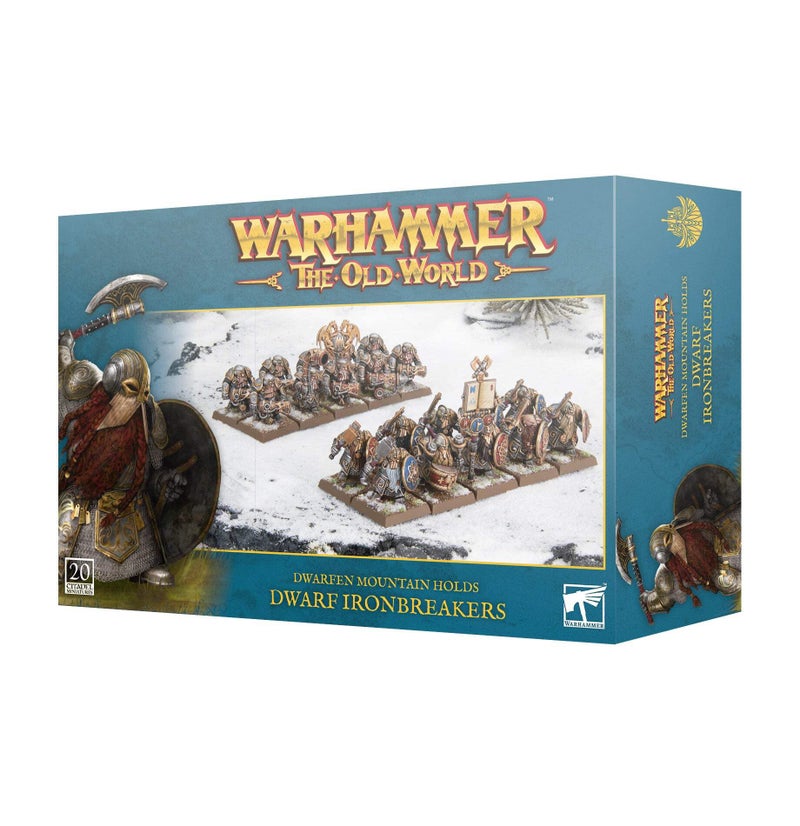 Games Workshop ورشة الألعاب وارهامر العالم القديم جبال الأقزام حاملي الحديد الأقزام - Image 3