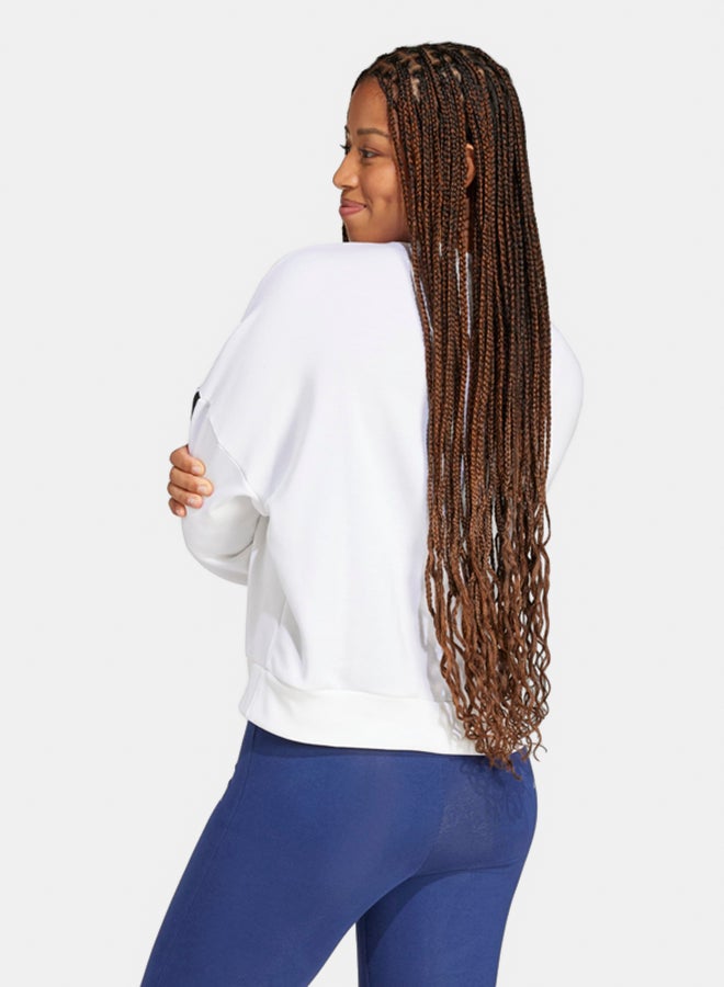 Adidas Essentials 3-Stripes French Terry Sweatshirt - Image 2